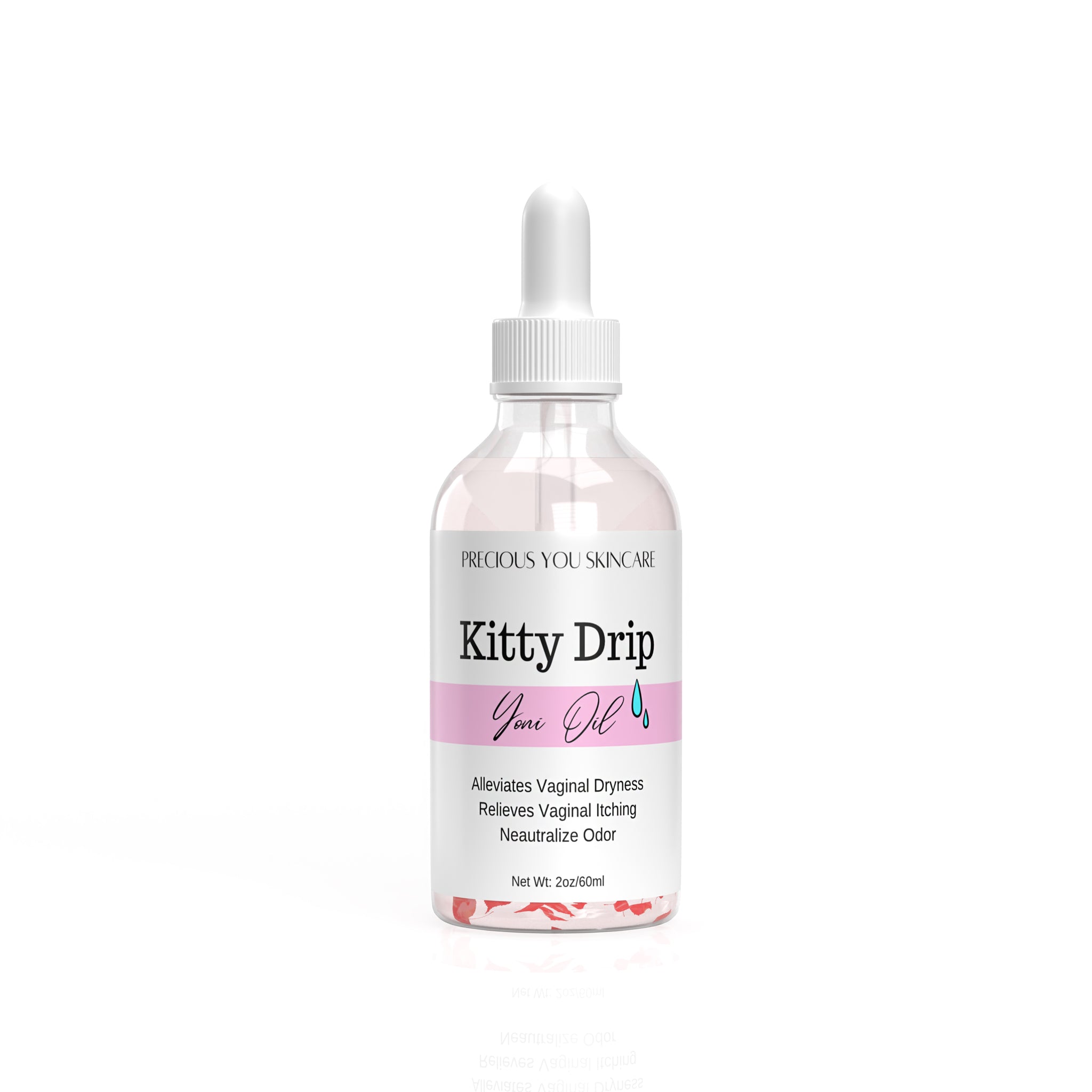 Kitty drip yoni oil - Rose and peach oil