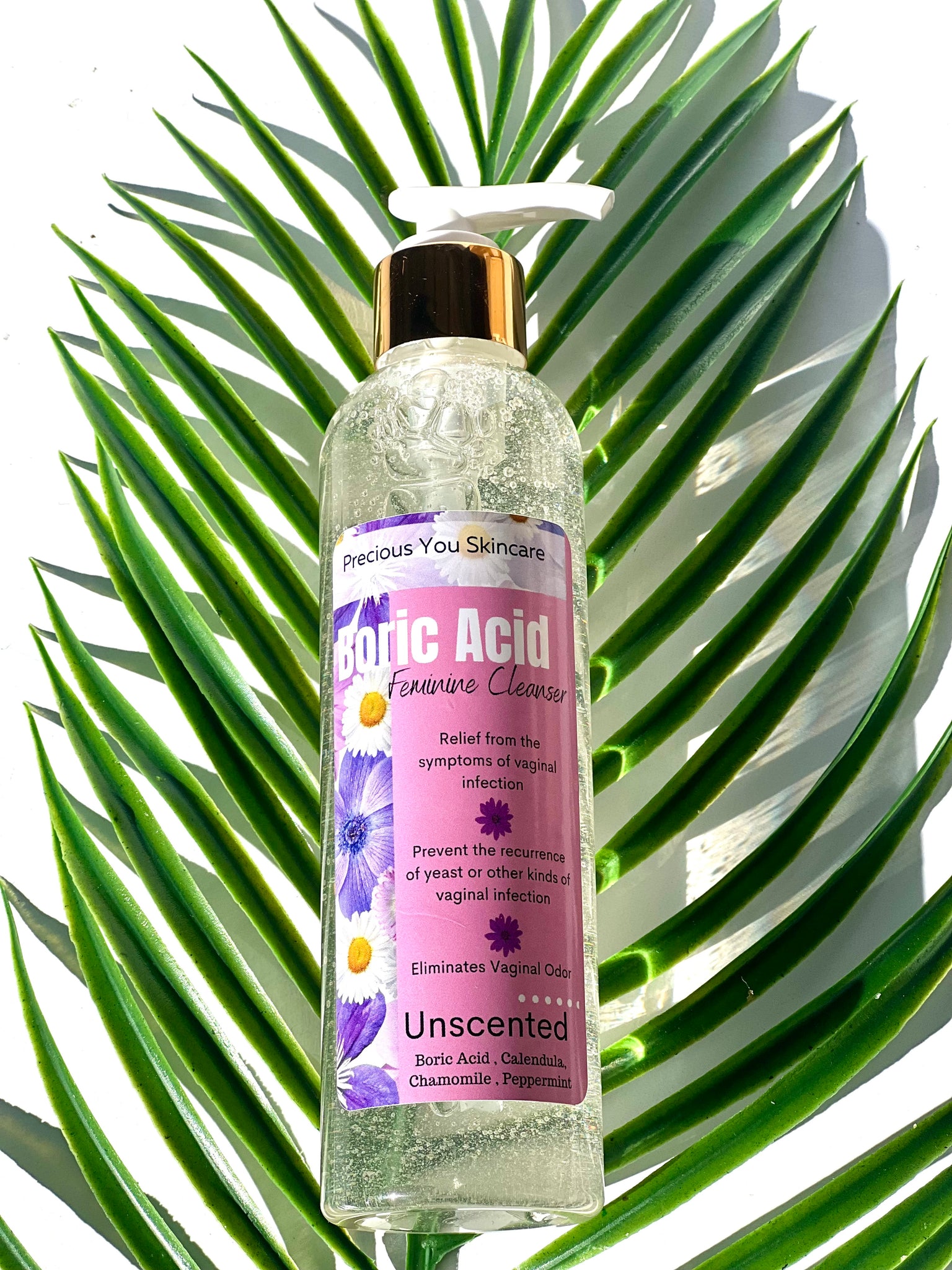 Boric Acid cleanser - Gentle unscented