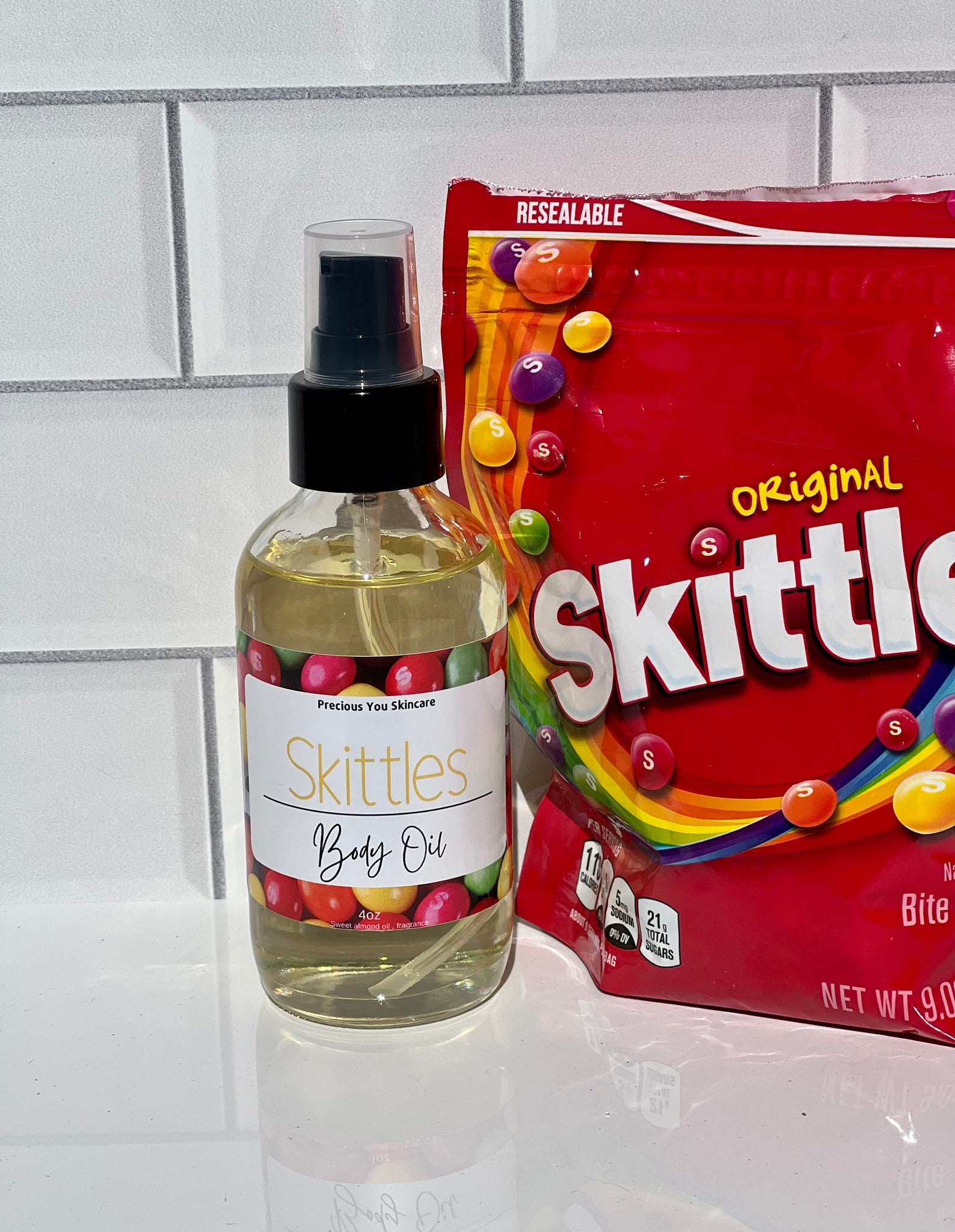 Skittles Body Oil