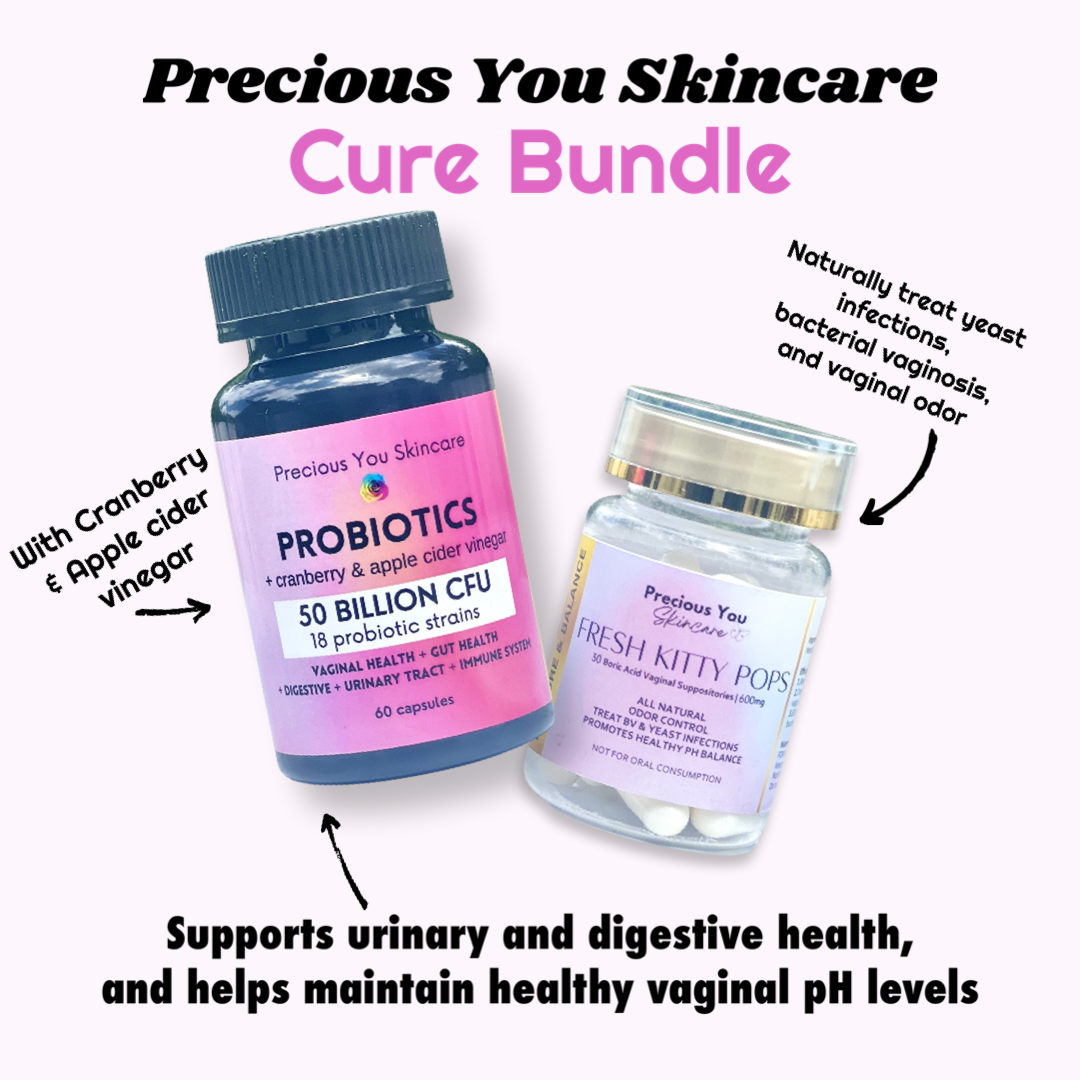 The Cure Bundle - Support healthy PH , Vaginal & Gut health